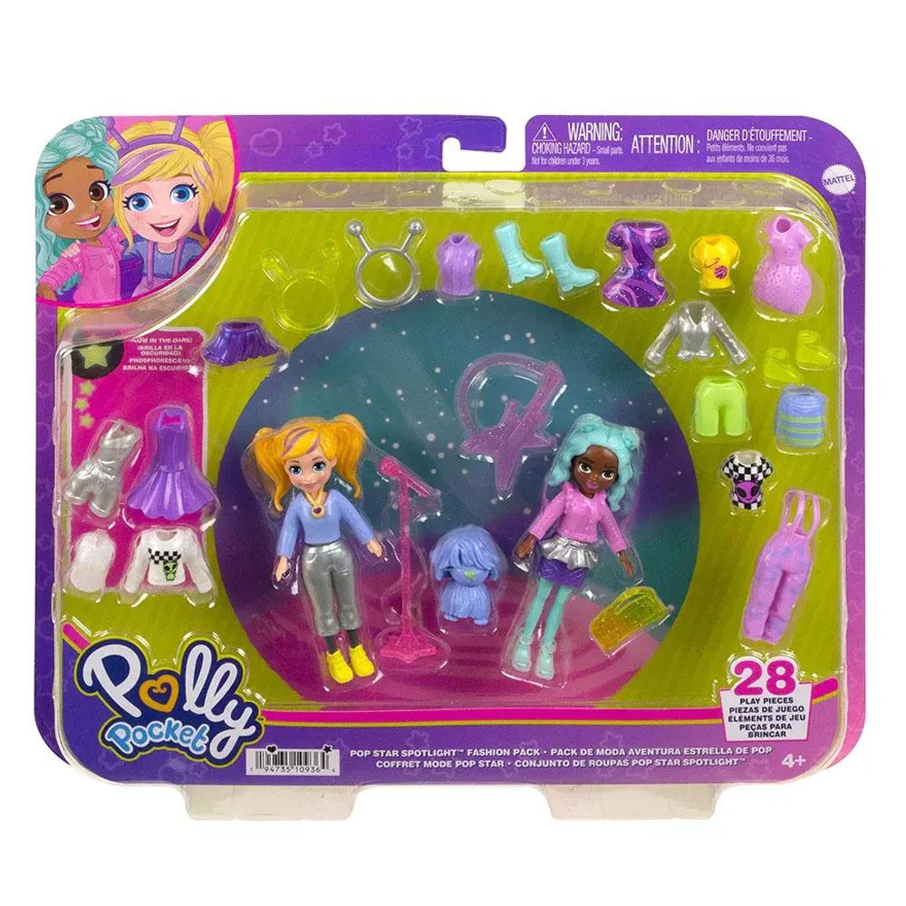 Set de Juego Polly Pocket Con Accesorios de Moda - Surtido