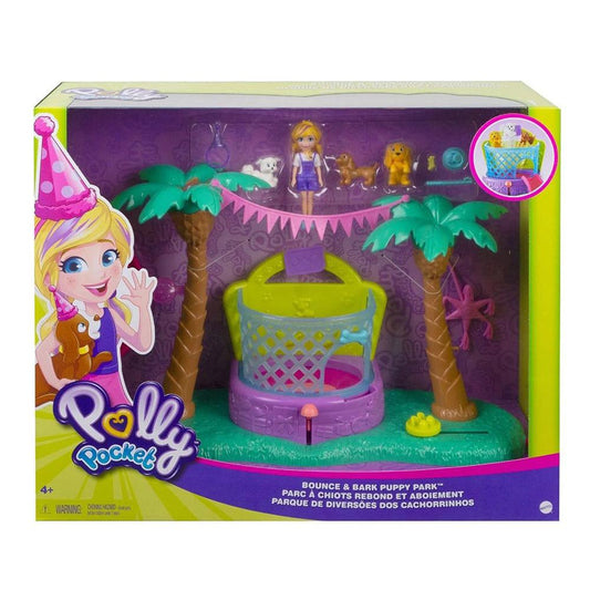 Muñeca Polly Pocket Parque Temático Con Mascotas