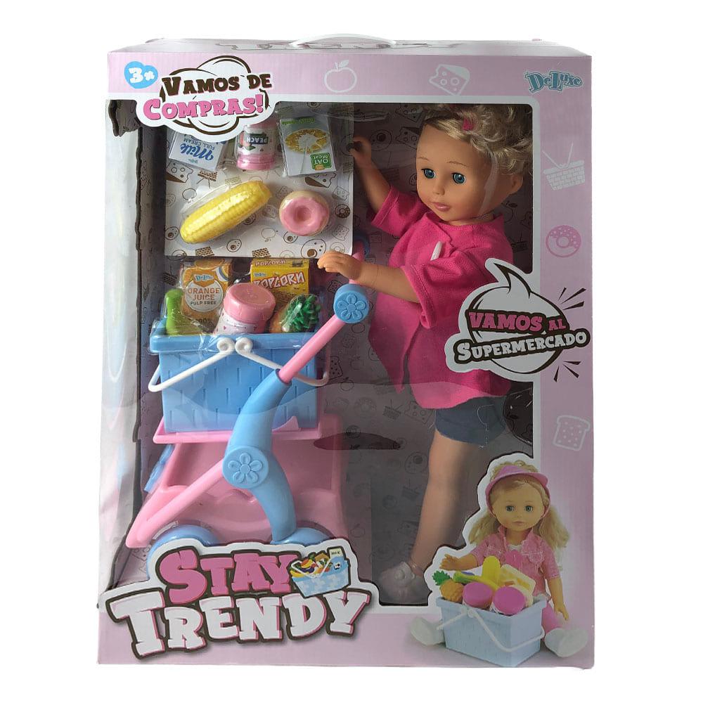 Muñeca Para Bebé Deluxe Stay Trendy 46 cm