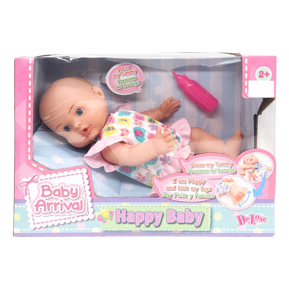 Muñeca Bebe Feliz Deluxe 30 cm