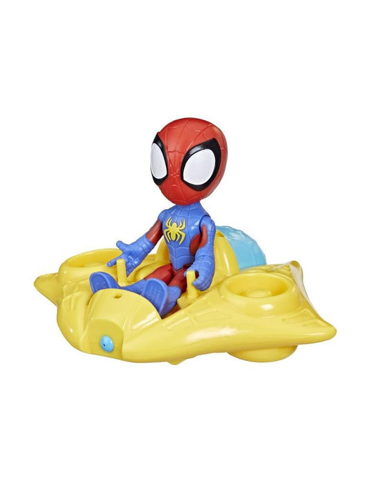 Figura Spidey An Amazing Friend Con Auto Acuático