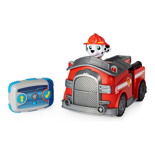 Carro de Bomberos Paw Patrol Con Marshall a Control Remoto