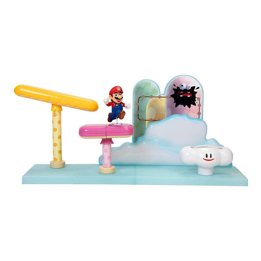 Playset Nintendo Super Mario Cloud Con Figura de 2.5"