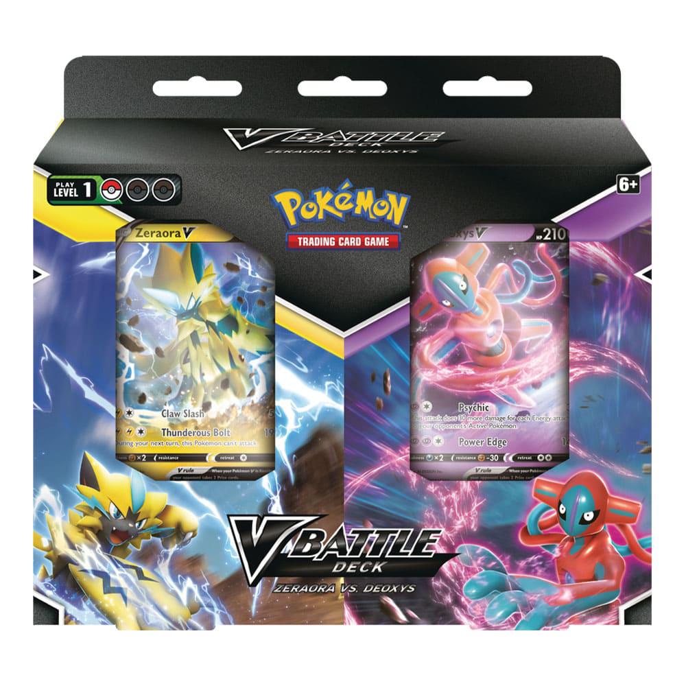Caja Pokémon V Battle Deck Zeraora vs Deoxys