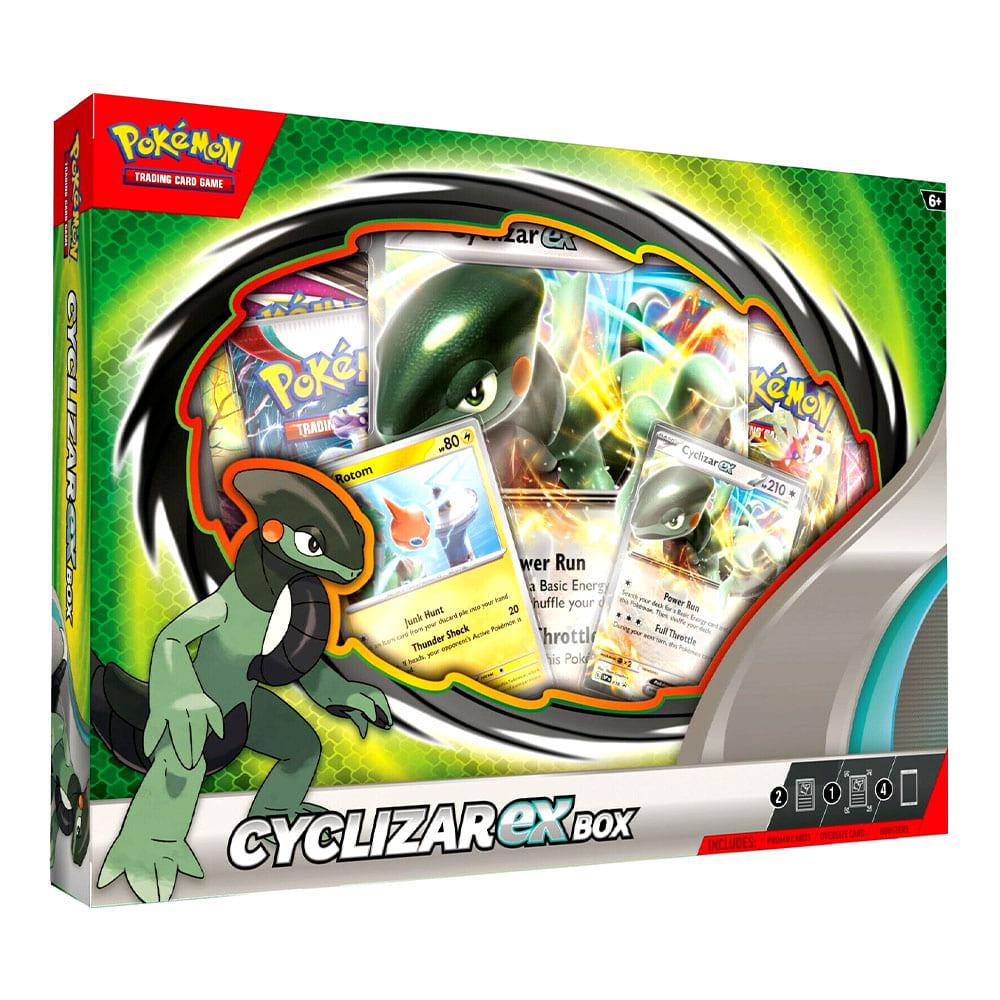 Caja Pokémon Cyclizar Ex Con Cartas Coleccionables