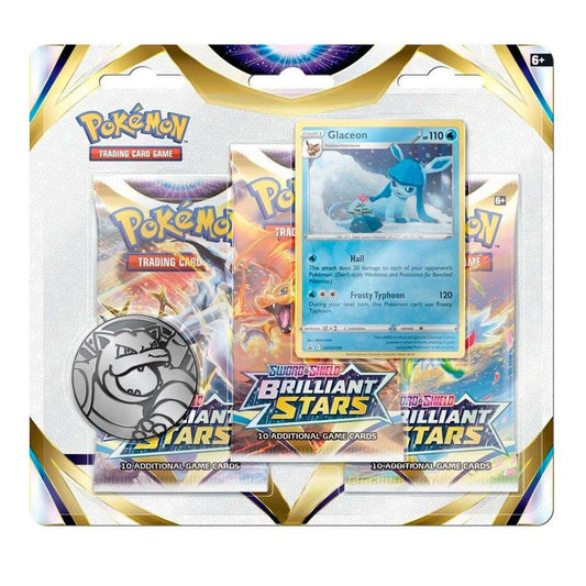 Tarjetas Pokémon TCG Sword & Shield Brilliant Stars Leafeon Blister - Surtido