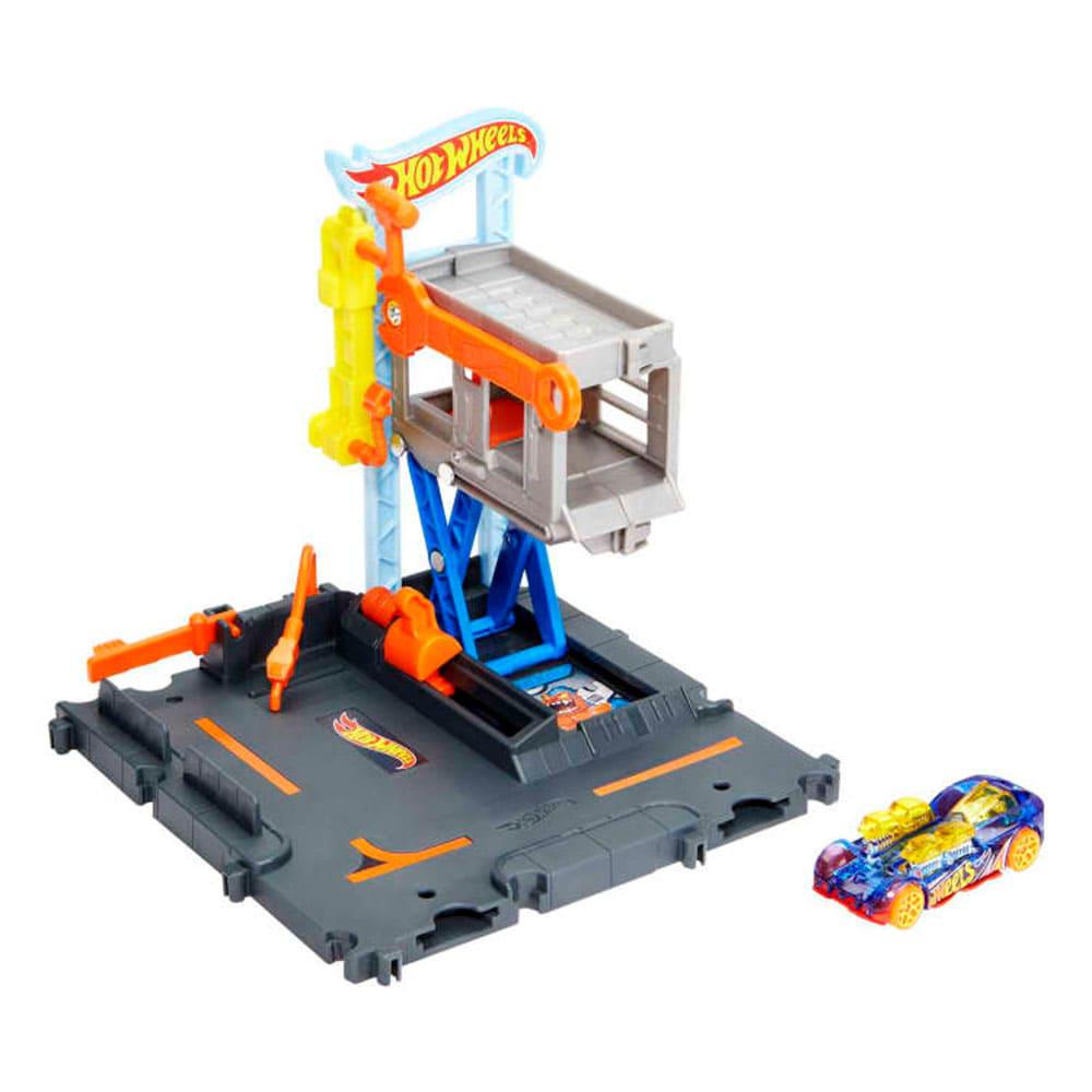 Playset Hot Wheels City Taller de Reparaciones