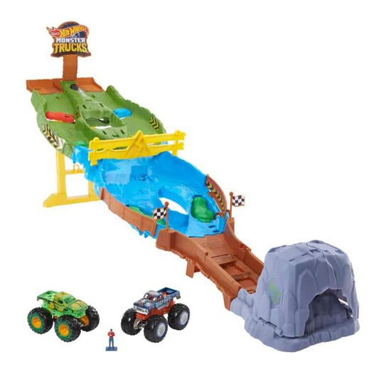 Pista Hot Wheels Monster Trucks Playset Desafío Extremo de Titanes