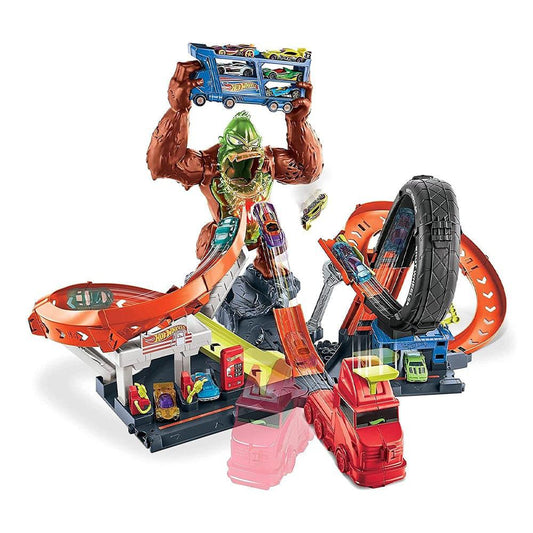 Pista Hot Wheels Ataque de Gorila