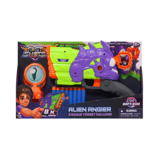 Lanzador Fast Shots Con 8 Dardos Y 2 Targets