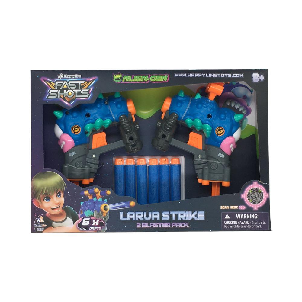 Juego de 2 Lanzadores Fast Shots Con 6 Dardos