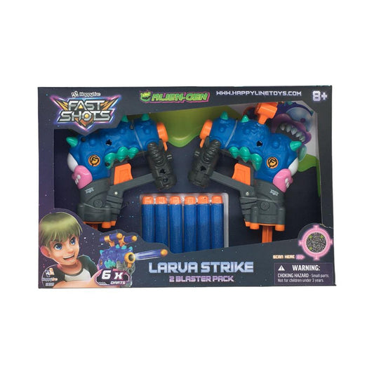 Juego de 2 Lanzadores Fast Shots Con 6 Dardos