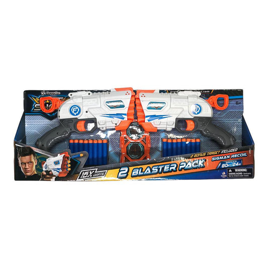 Juego Fast Shots 2 Lanzadores 16 Dardos