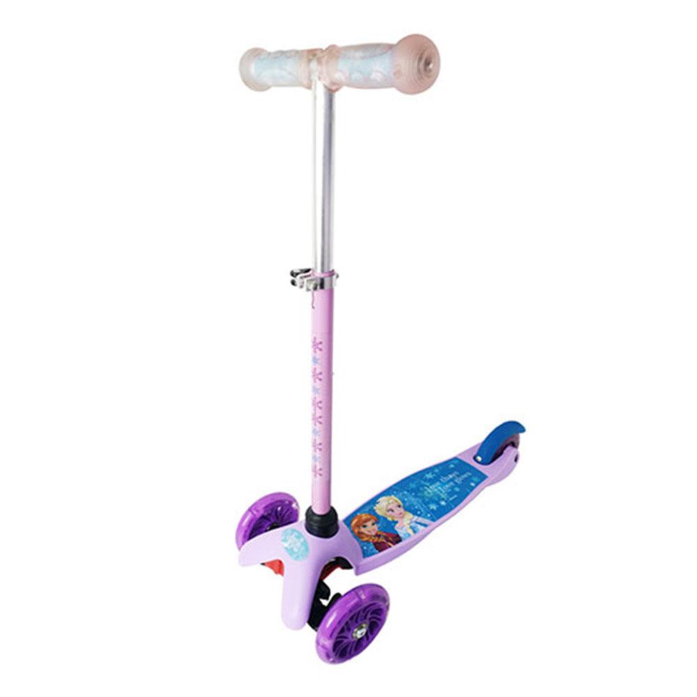 Scooter Micro Frozen de 3 Ruedas Con Luz
