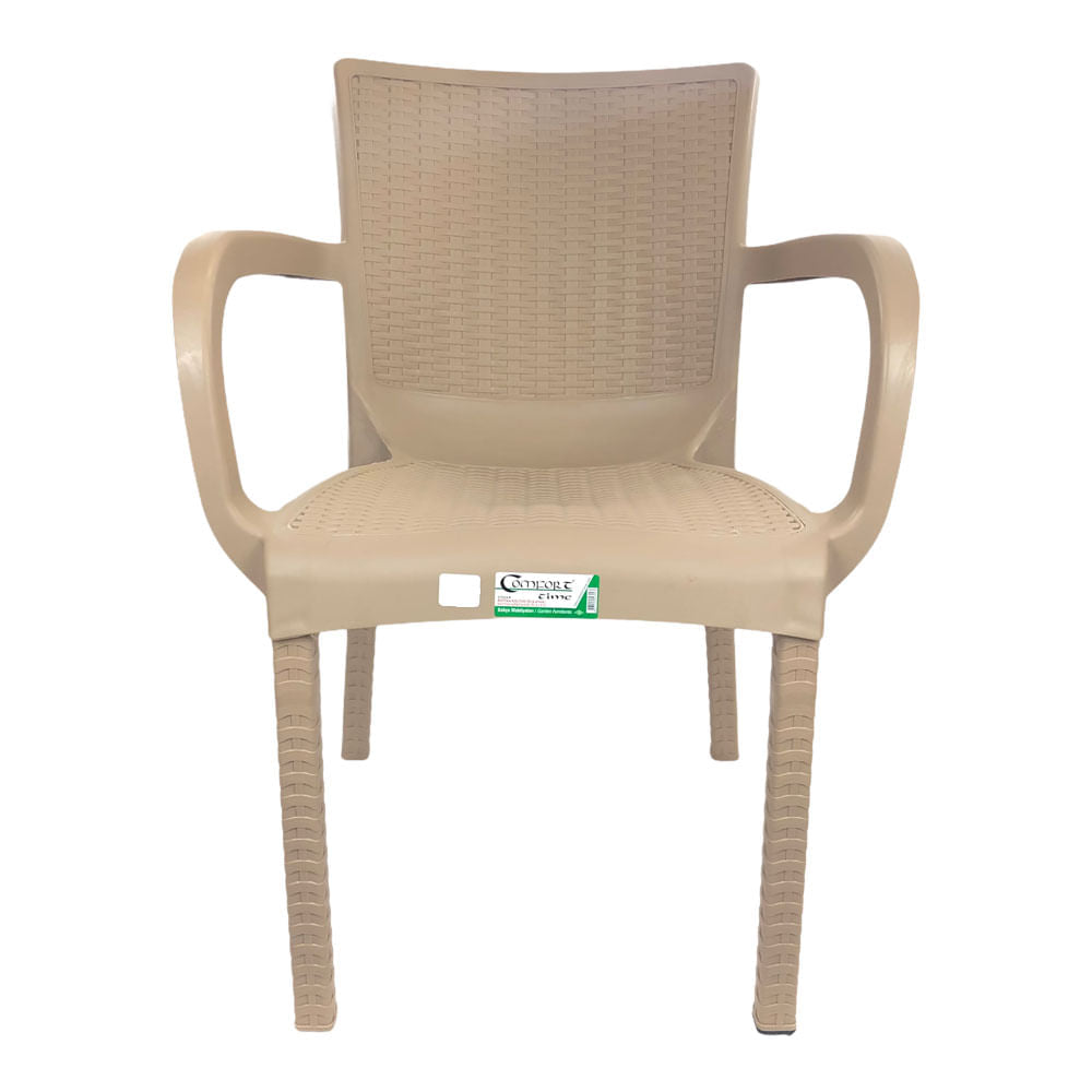 Silla Plástica Sirena Rattan - Surtido