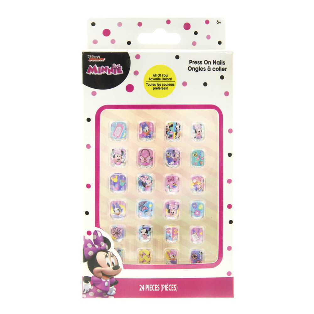 Uñas Falsas Disney Para Niñas Set 24 Piezas - Surtido
