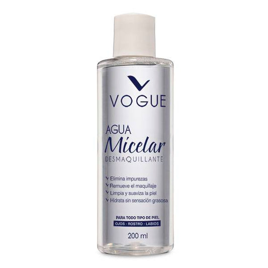 Limpiador Facial Vogue Agua Micelar 200Ml