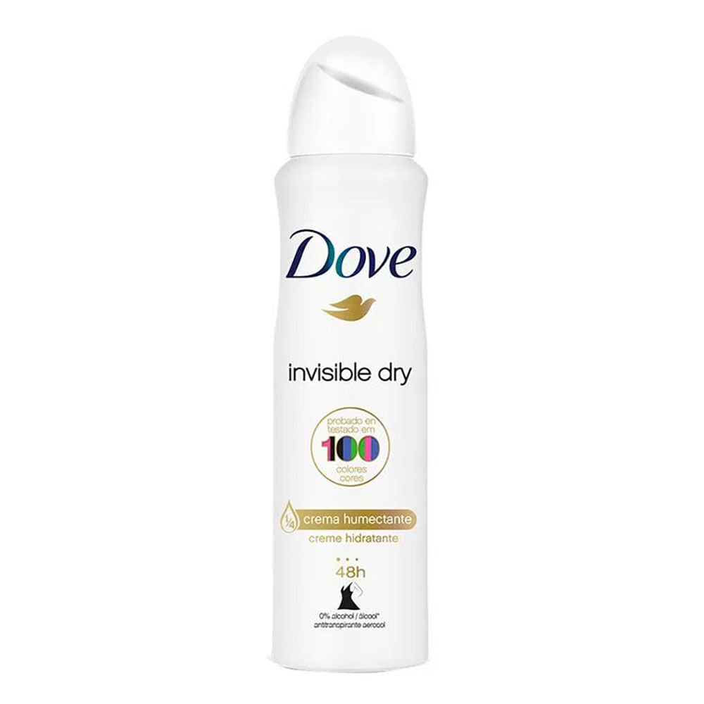 Desodorante Spray Dove Invisible Dry Dama 89 g