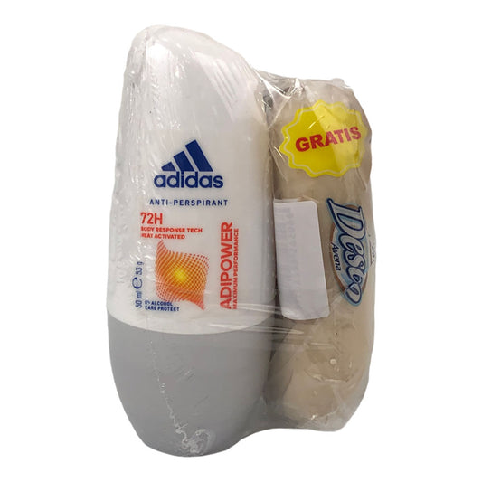 Desodorante Roll On Adidas Adipo+Jabón Dama 50 g