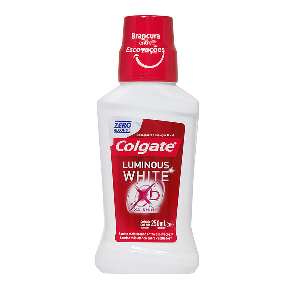 Enjuague Bucal Colgate Luminous White 250 ml