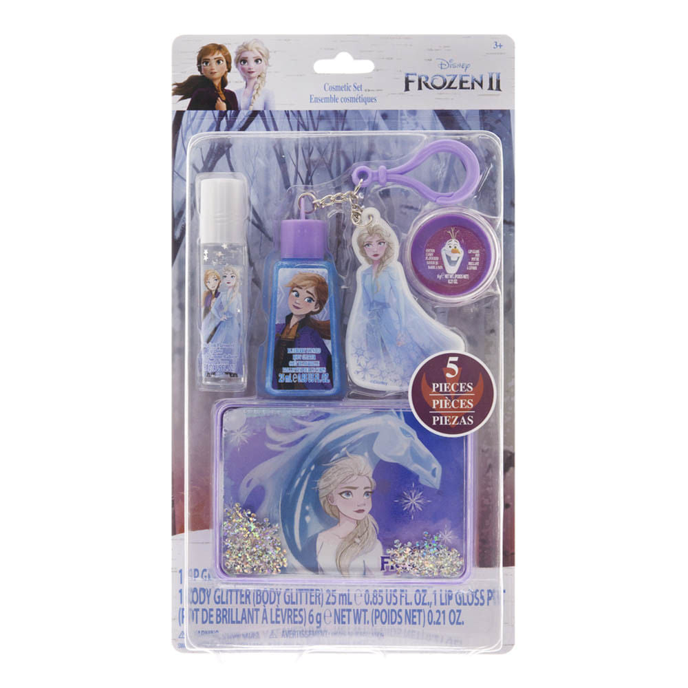 Juego de Cosmético Frozen II Disney Set 5 Piezas