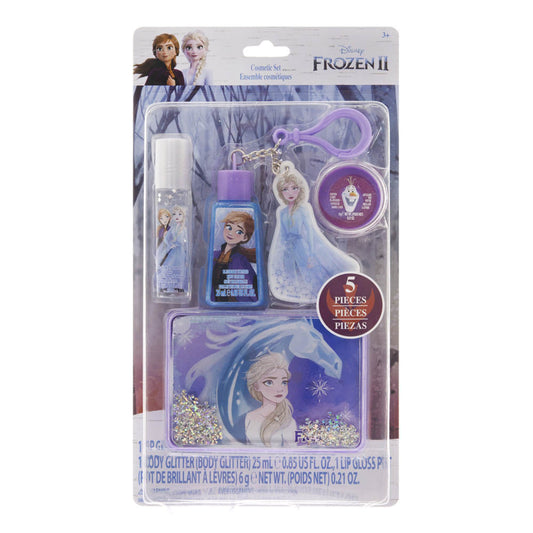 Juego de Cosmético Frozen II Disney Set 5 Piezas