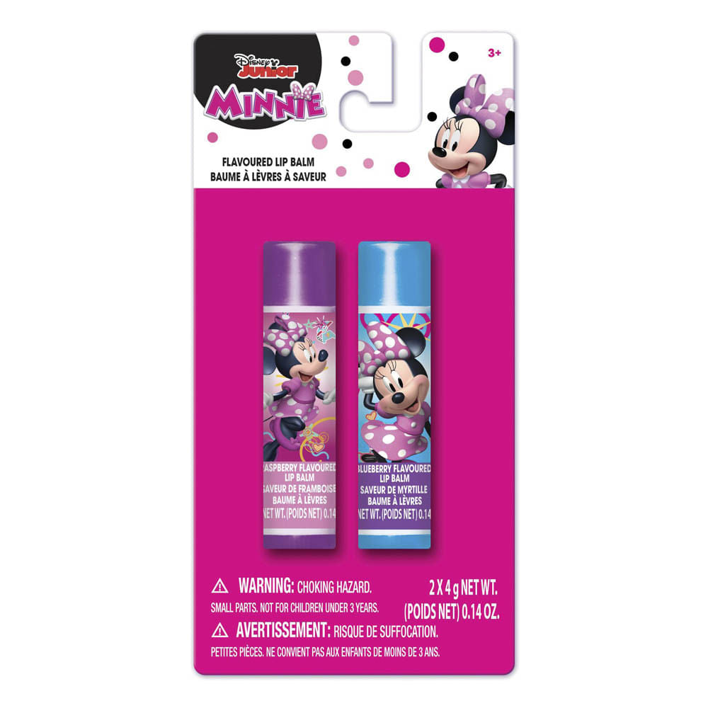 Bálsamo Labial Minnie Mouse Disney Set 2 Piezas