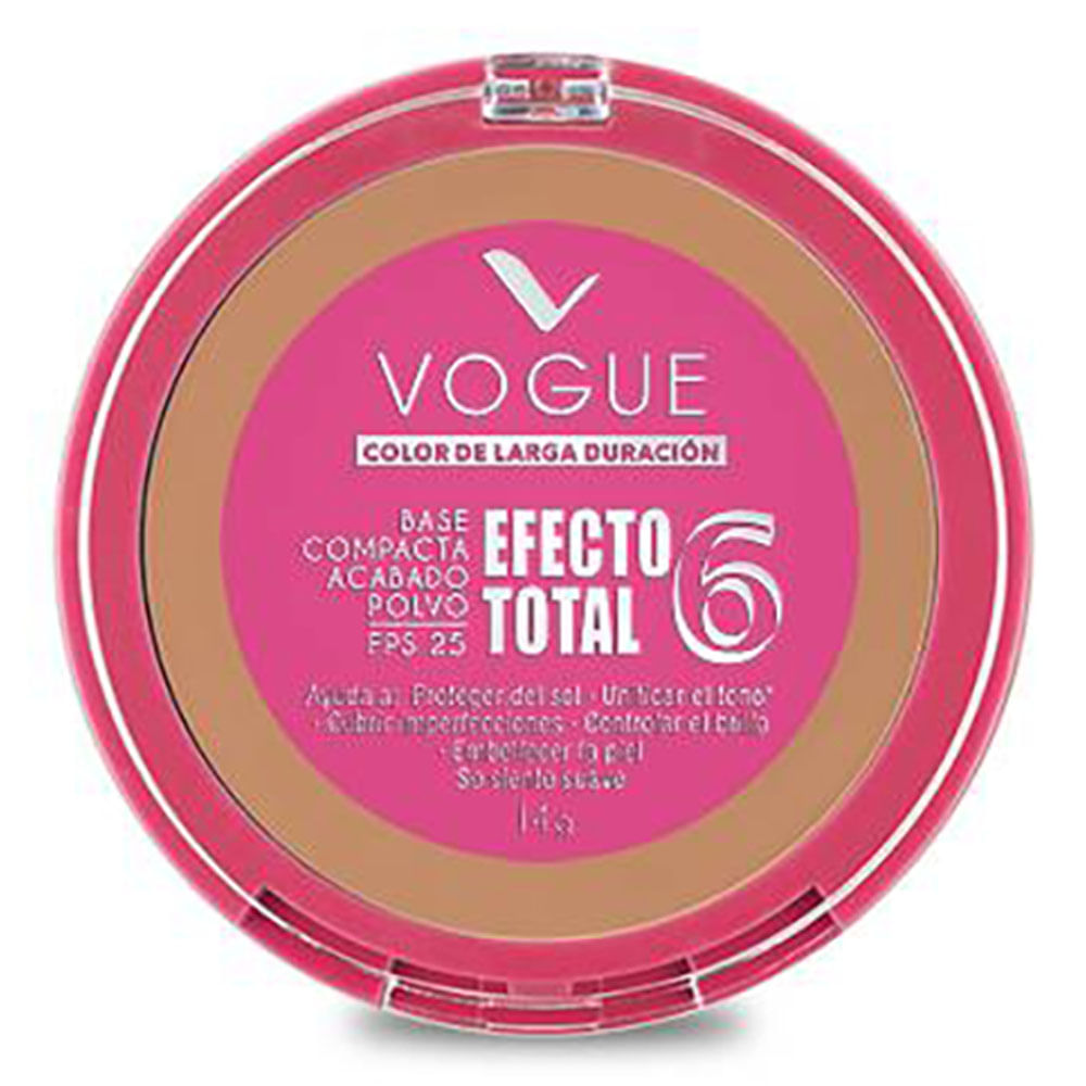 Polvo Vogue Efecto Total 6 Canela 14 g