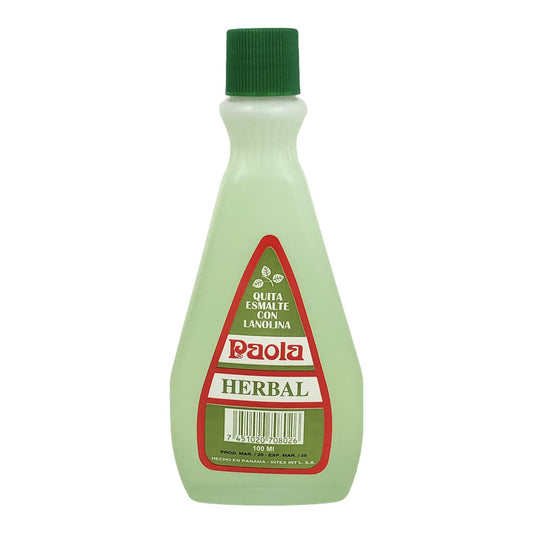 Removedor de Esmalte Paola Herbal 100 ml