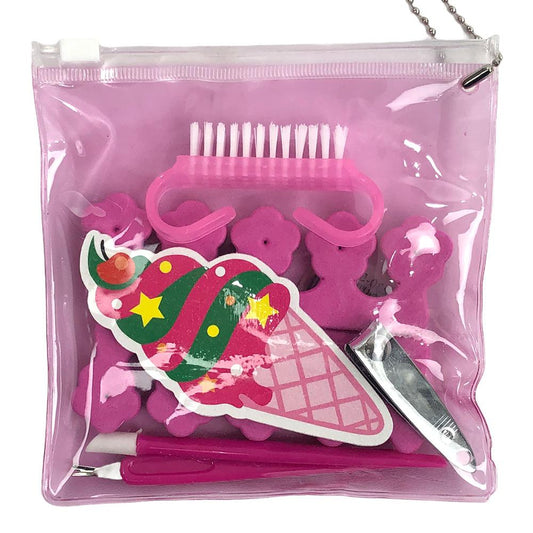 Cepillo Fashion Para Pedicure 7 Piezas