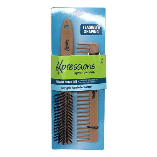 Cepillo y Peinilla Expressions 2 Piezas