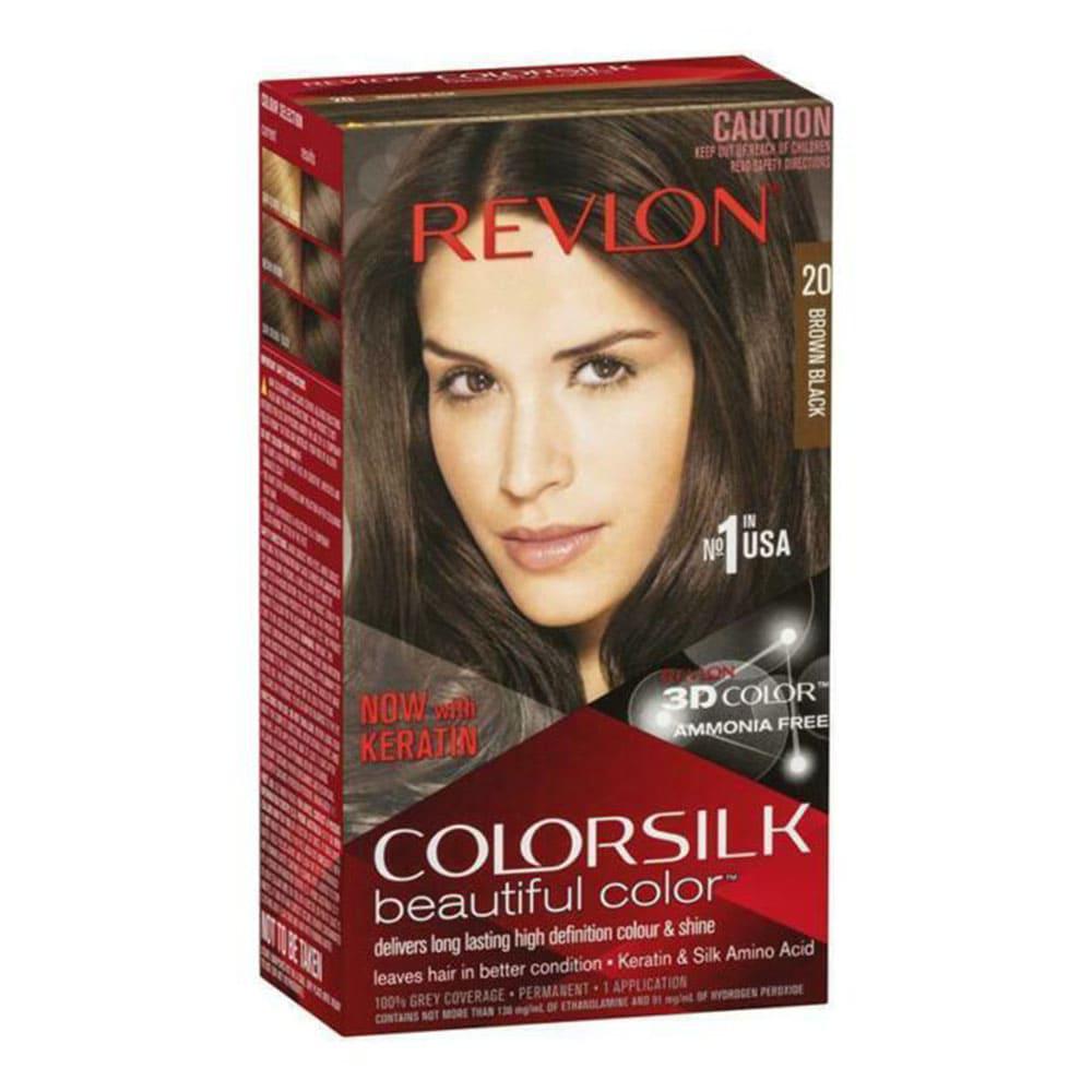 Tinte Revlon Colorsilk Brown Black #20