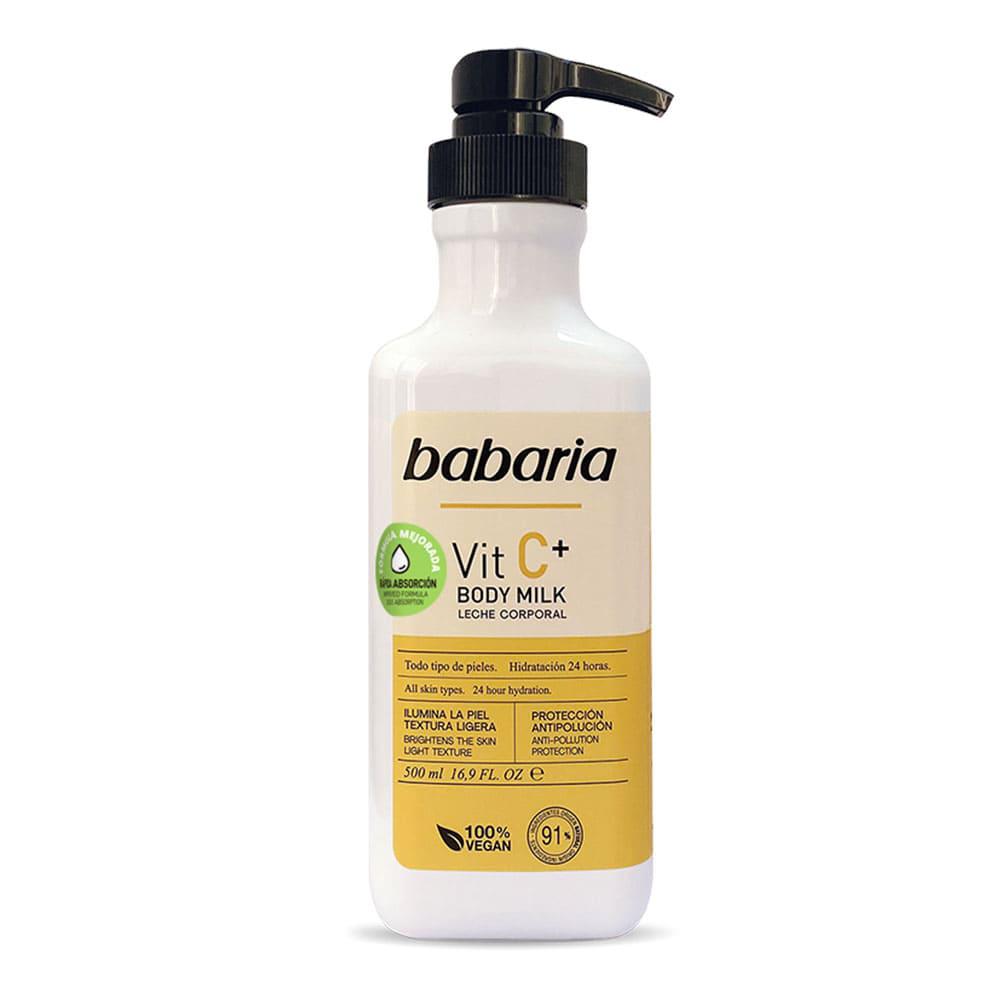 Crema Corporal Vitamina C Babaría 500 ml