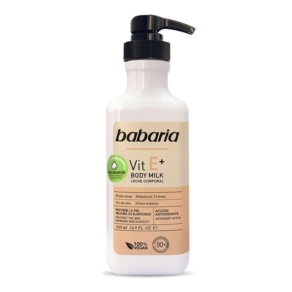 Crema Para Cuerpo Vitamina E Babaría 500 ml