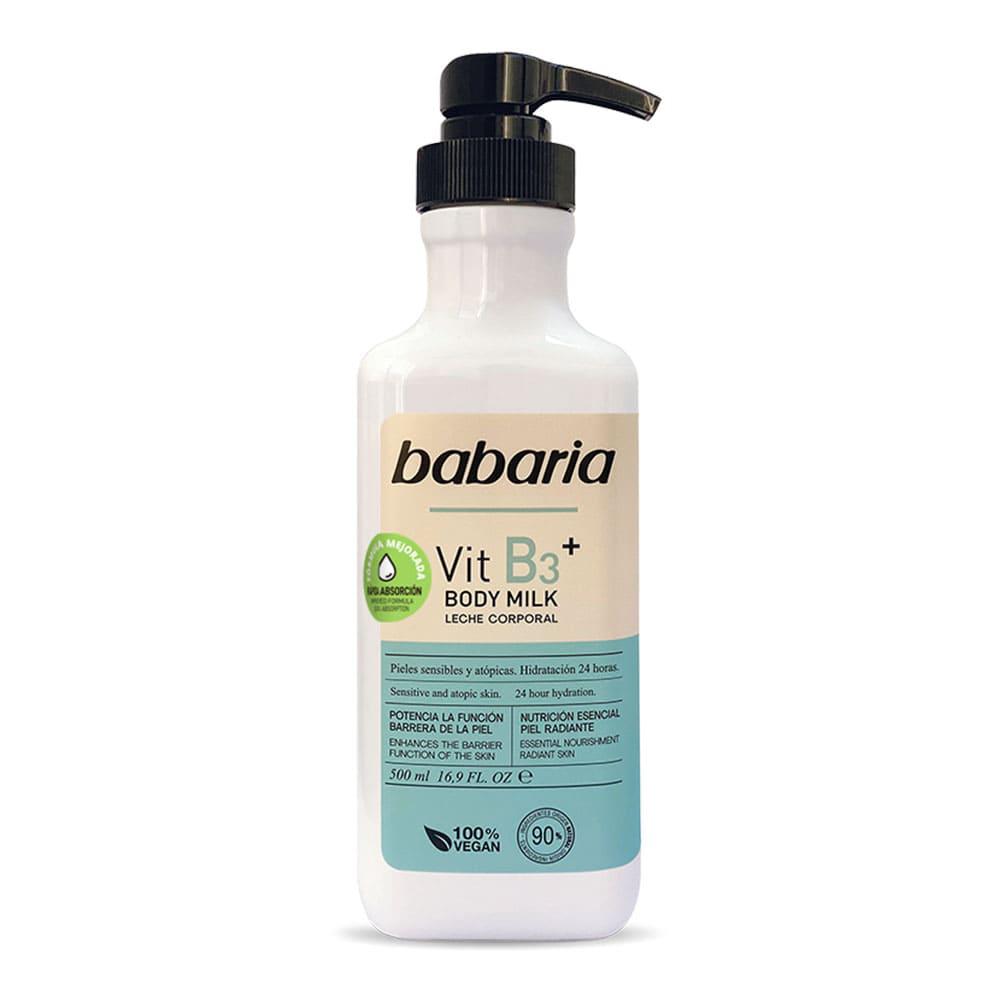 Crema Corporal Vitamina B3 Babaría 500 ml