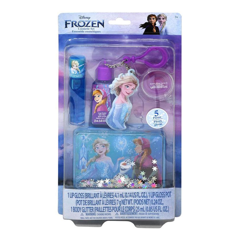 Brillo Labial y Crema Para el Cuerpo Disney Frozen Para Niña