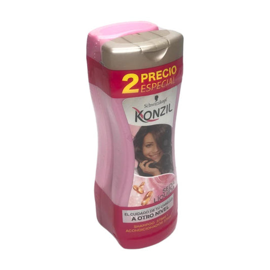 Shampoo + Acondicionador Suavidad Konzil 375 ml