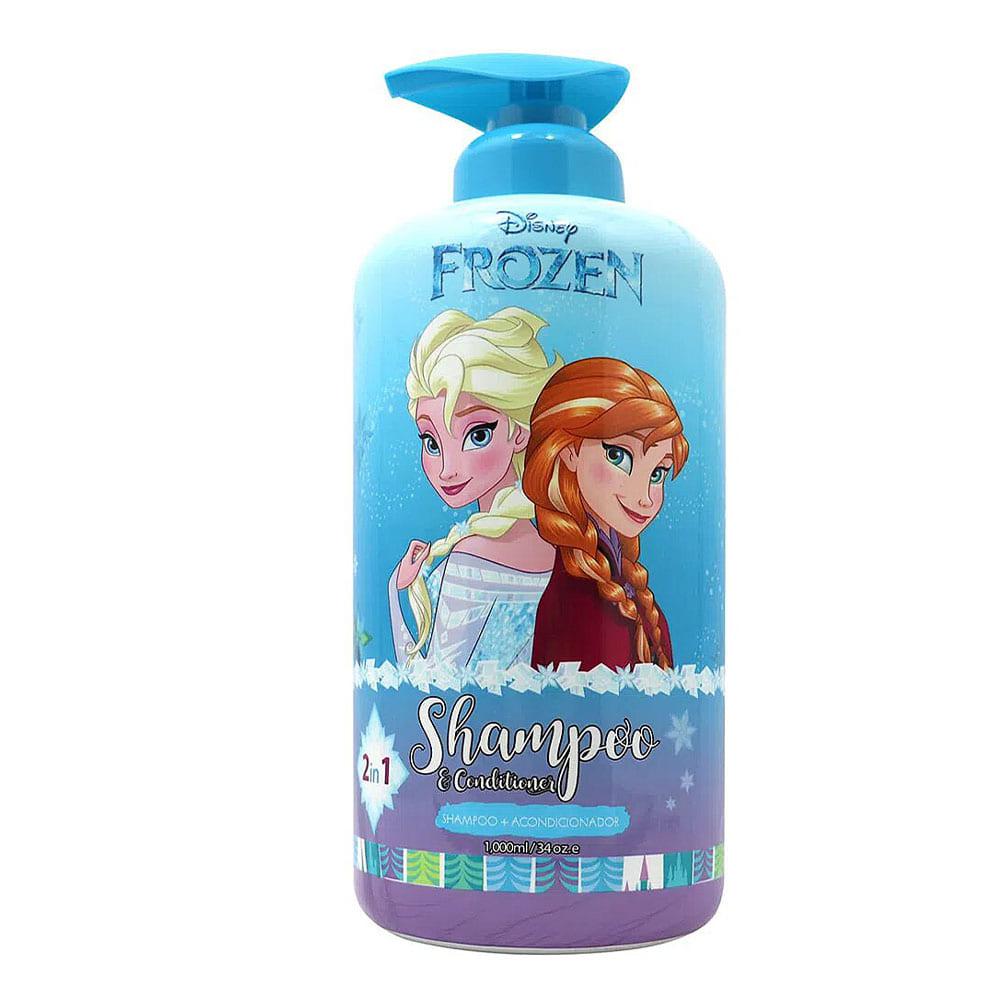 Shampoo Acondicionador Frozen 2 en 1 Para Niña 1000 ml