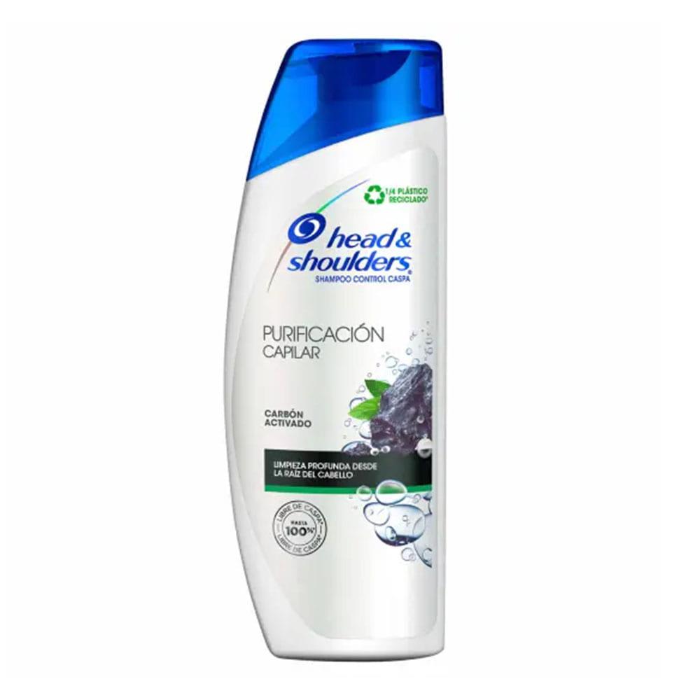Shampoo Head & Shoulders Con Carbón Activado 180 ml