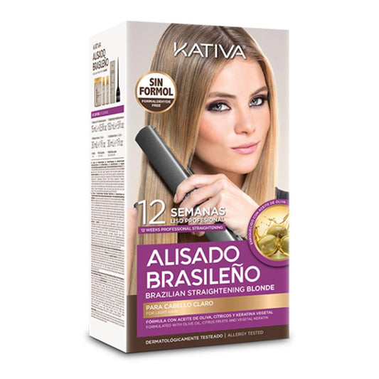 Alisado Brasileño Blonde Kativa