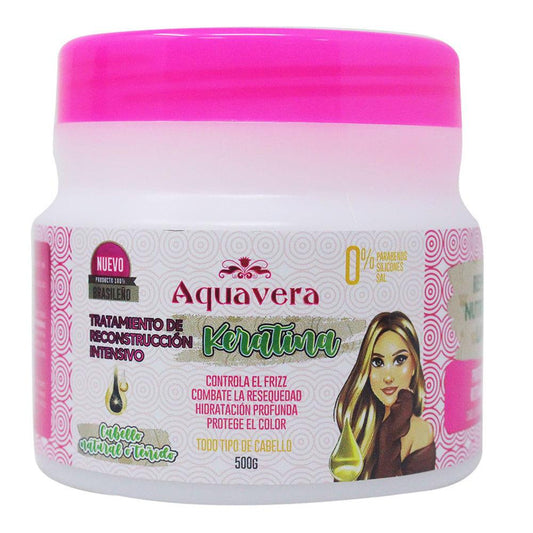 Tratamiento Reconstructor Keratina Aquavera 500 g