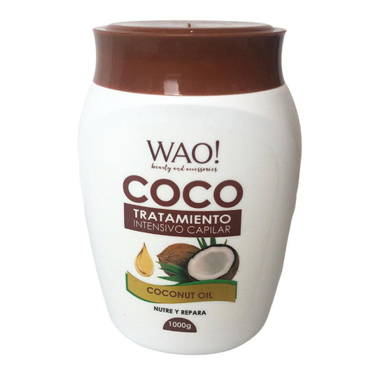 Tratamiento Para el Cabello Wao de Coco 1000 g