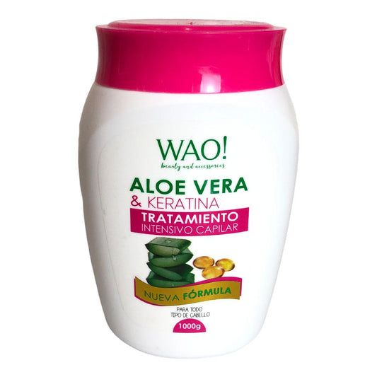 Tratamiento Intensivo Capilar Stay Beautiful con Aloe Vera & Keratina 1000 g
